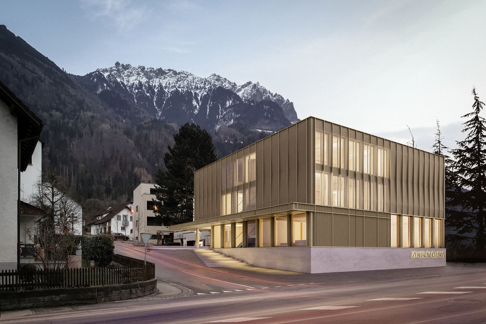 begegungszentrum clunia for Ritter Schumacher AG, Nendeln FL, visualization 1 of 2