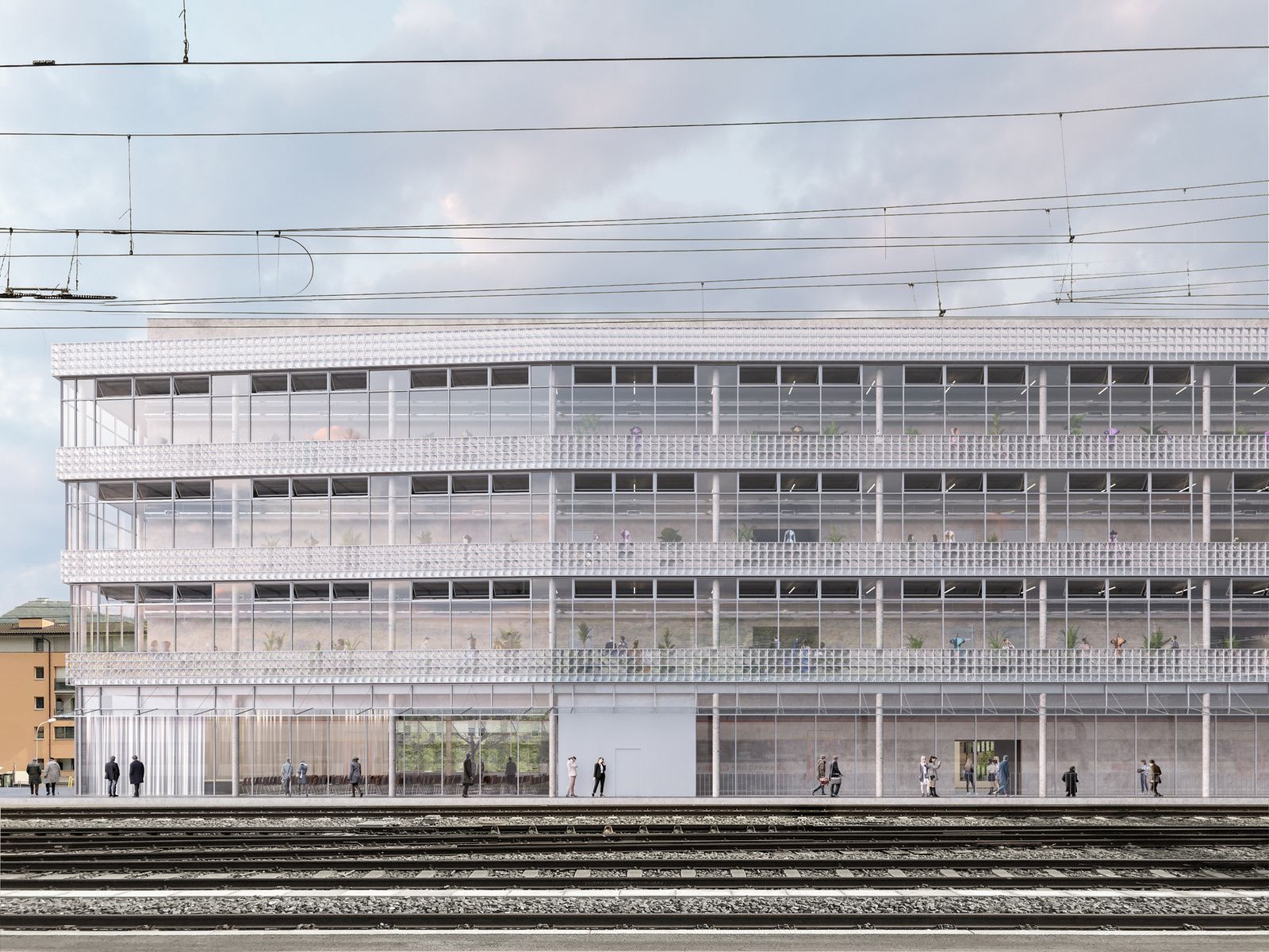 centro professionale del settore tessile for atelier giavenale + superfluido, Chiasso CH, visualization 2 of 4