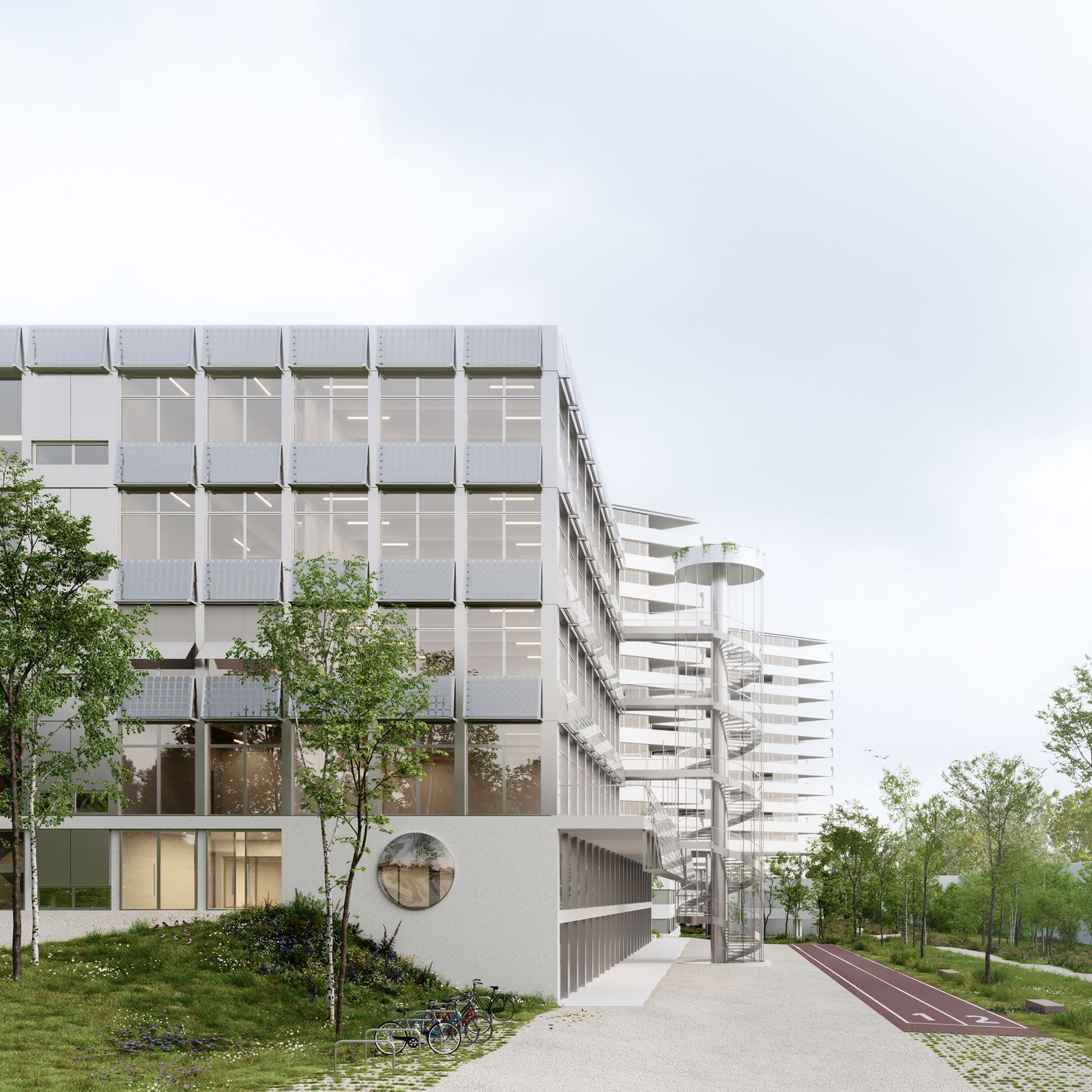quartier des hauts de dorigny for Luraschi, Lausanne CH, visualization 3 of 4