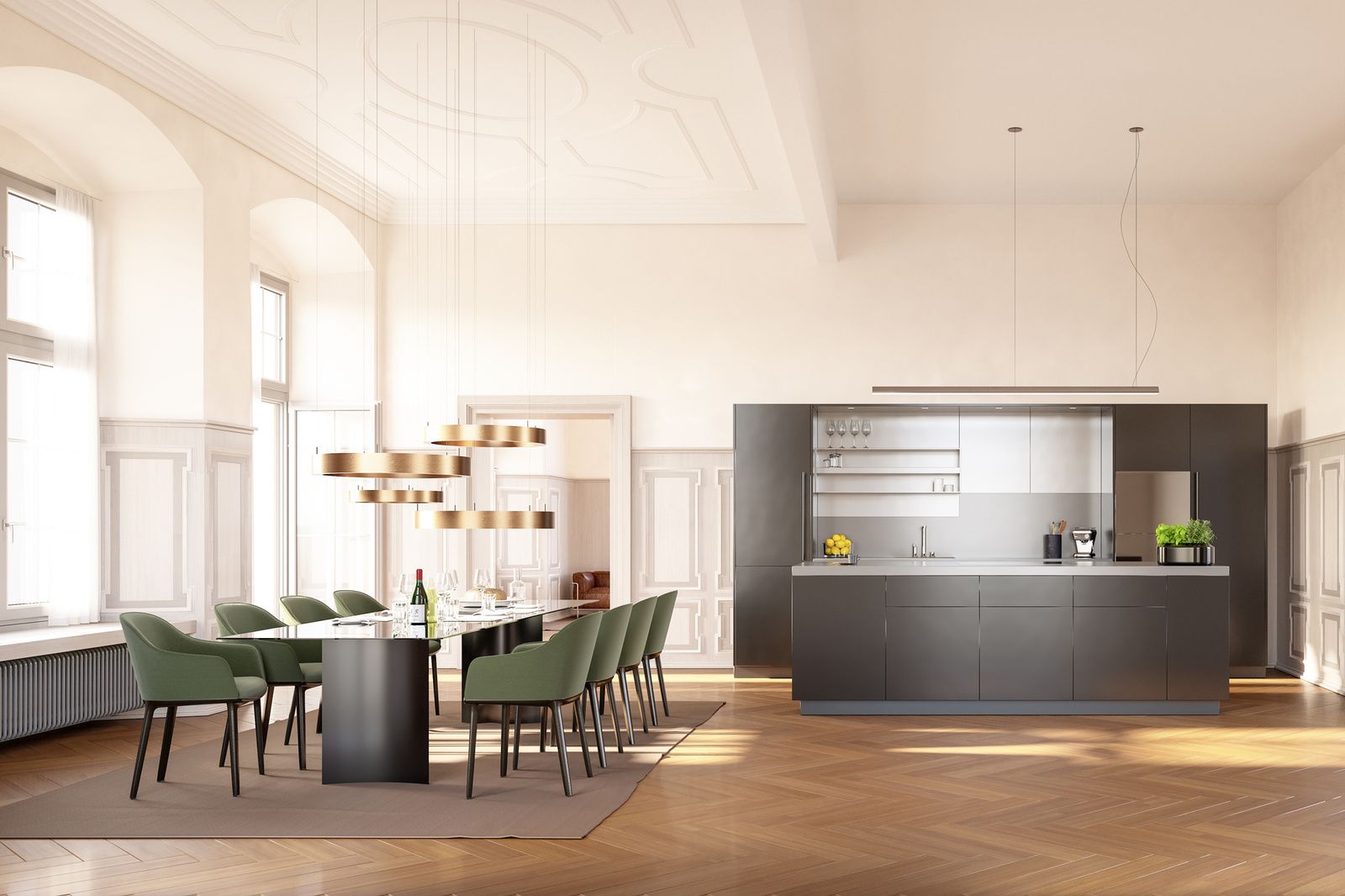 Schloss Sizers Haupttrak for Im Lot Immobilien, project by Ritter Schumacher AG, Sizers CH